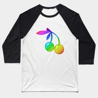 MLP - Cutie Mark Rainbow Special - Cherry Berry Baseball T-Shirt